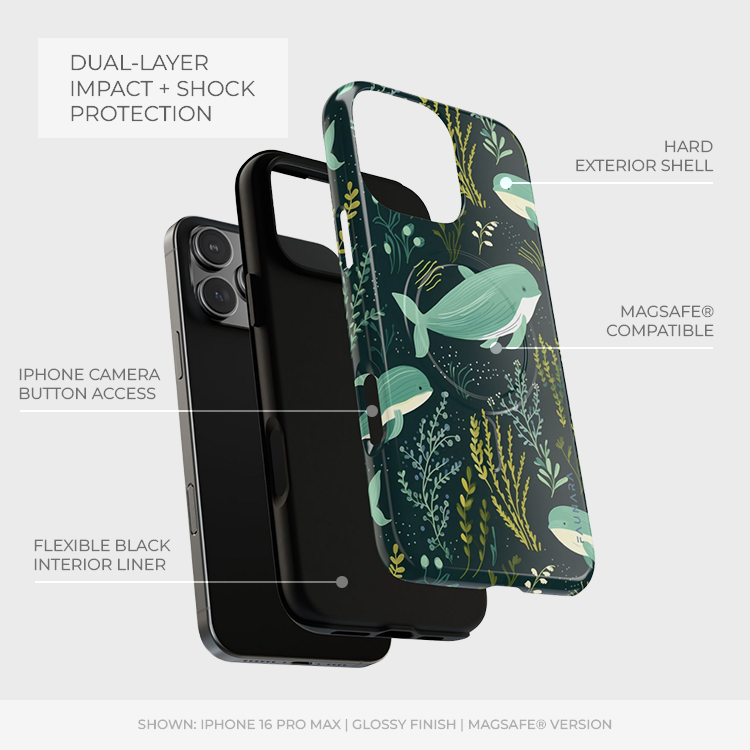 Sea Garden - Impact Phone Case (MagSafe)